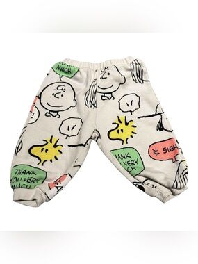 Zara x Peanuts Kids Snoopy Sweatpants EUC